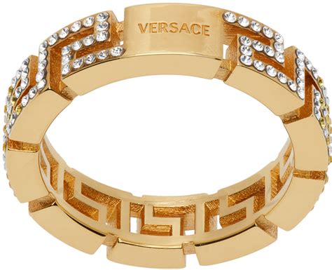 ring versace band|versace ring price.